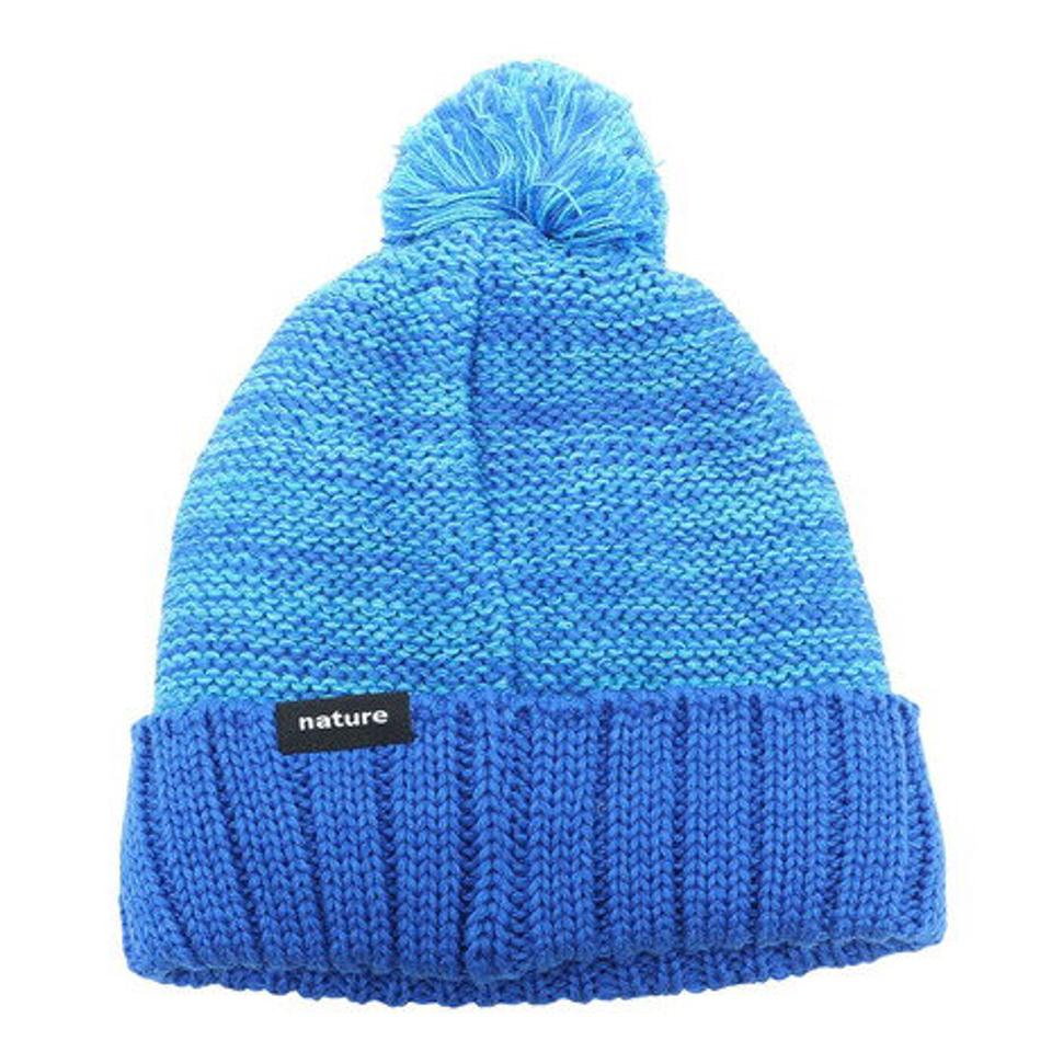 エアボーン（ARBN）（キッズ）ジュニア 帽子 ニット帽 ポンポン NATURE POM ニットキャップ AB33WC1392 防寒 雪あそび