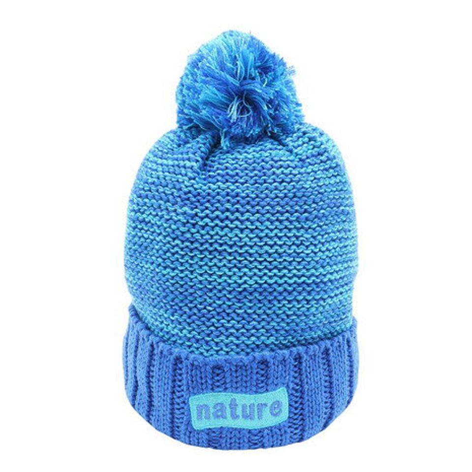 エアボーン（ARBN）（キッズ）ジュニア 帽子 ニット帽 ポンポン NATURE POM ニットキャップ AB33WC1392 防寒 雪あそび