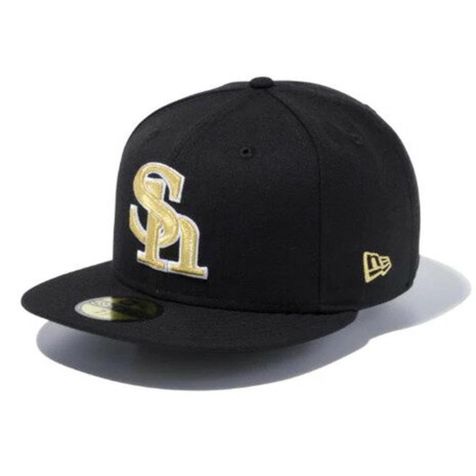 ニューエラ（NEW ERA）（メンズ、レディース）59FIFTY 福岡ソフトバンクホークス キャップ 12746965