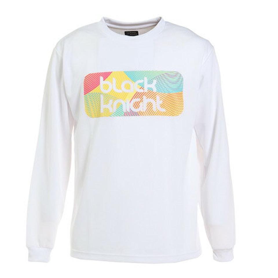 ブラックナイト(blackknight)(メンズ、レディース)バドミントンウェア ドライ ロングTシャツ T-2254