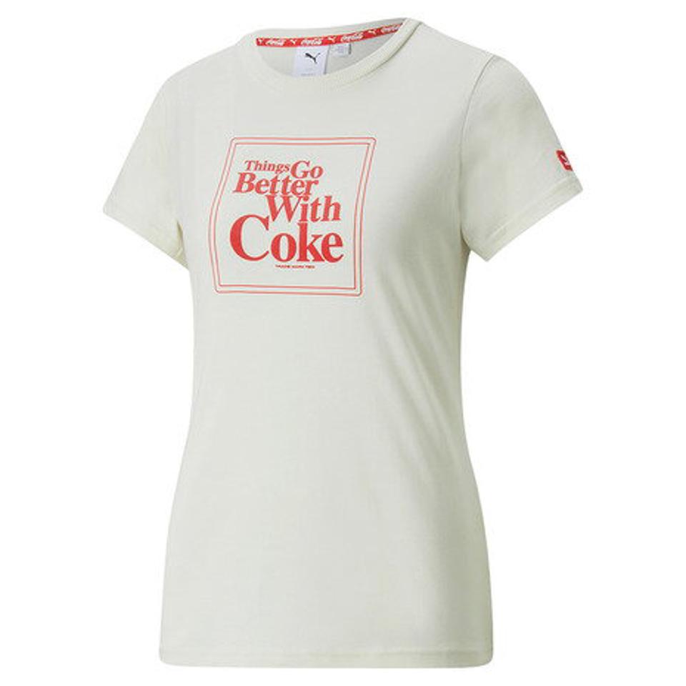 プーマ(PUMA)(レディース)PUMA x Coca-Cola Tシャツ 536186 97 IVR
