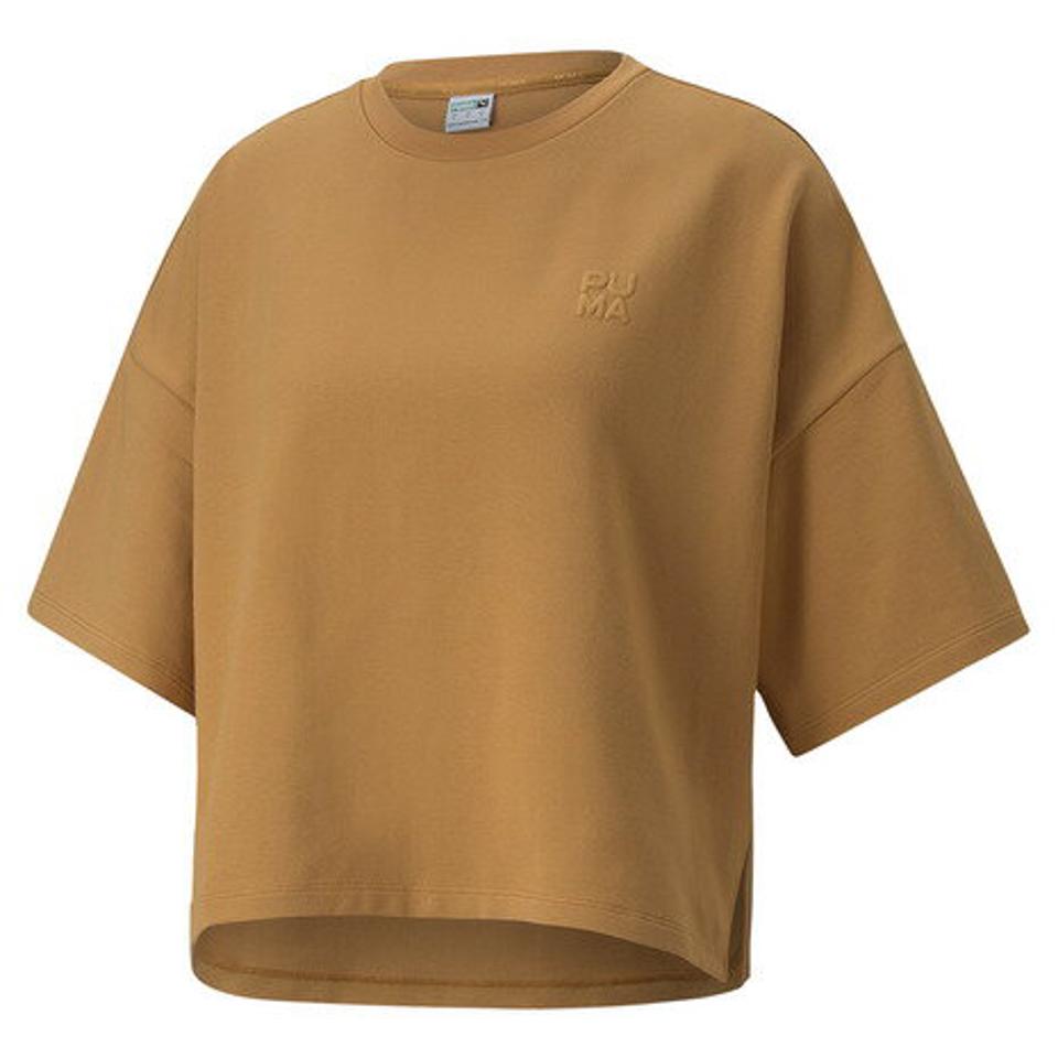 プーマ(PUMA)(レディース)インフューズ リラックス 半袖 Tシャツ 535641 74 BEG