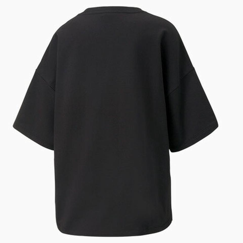 プーマ（PUMA）（レディース）インフューズ リラックス 半袖 Tシャツ 535641 01 BLK