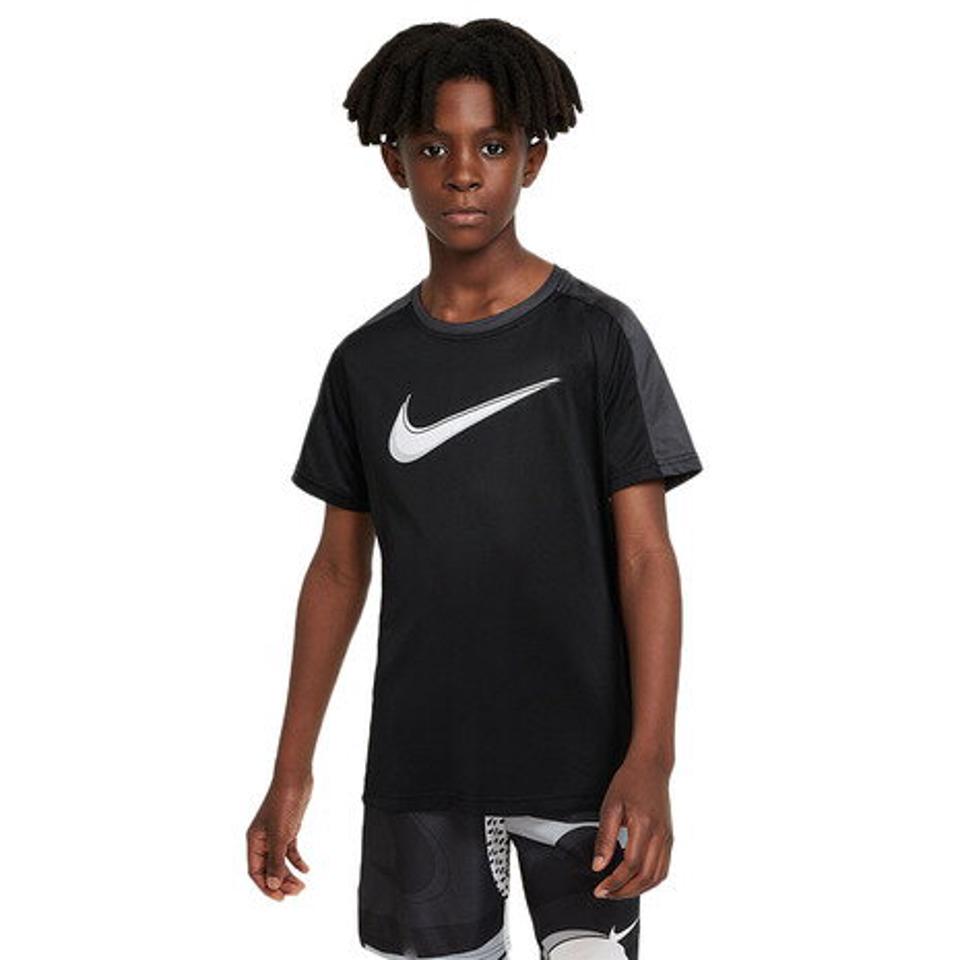 ナイキ（NIKE）（キッズ）ジュニア YTH ドライフィット PERF CLR BLK ハイブリッド 半袖 トップ DQ8964-010
