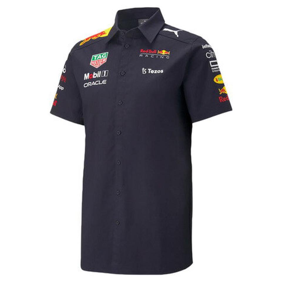 【10%OFFクーポン 2/15まで】プーマ（PUMA）（メンズ）メンズ レッドブル RBR チームシャツ 763264 01 NVY