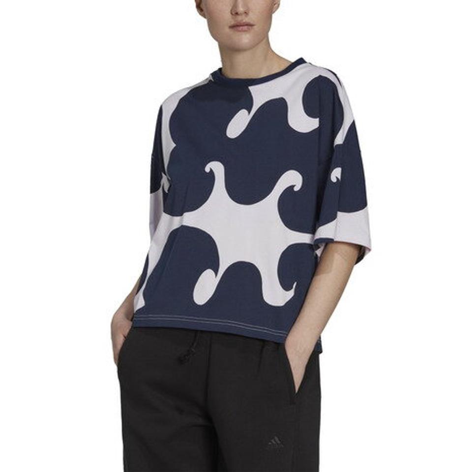 アディダス(adidas)(レディース)マリメッコ 半袖Tシャツ VZ135-HH8756