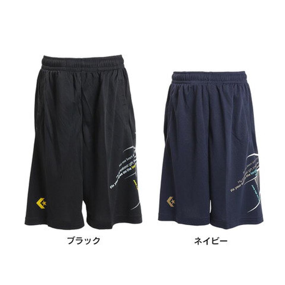 コンバース(CONVERSE)(キッズ)バスケットボールウェア ジュニア プラクティスパンツ ポケット付き CB422854