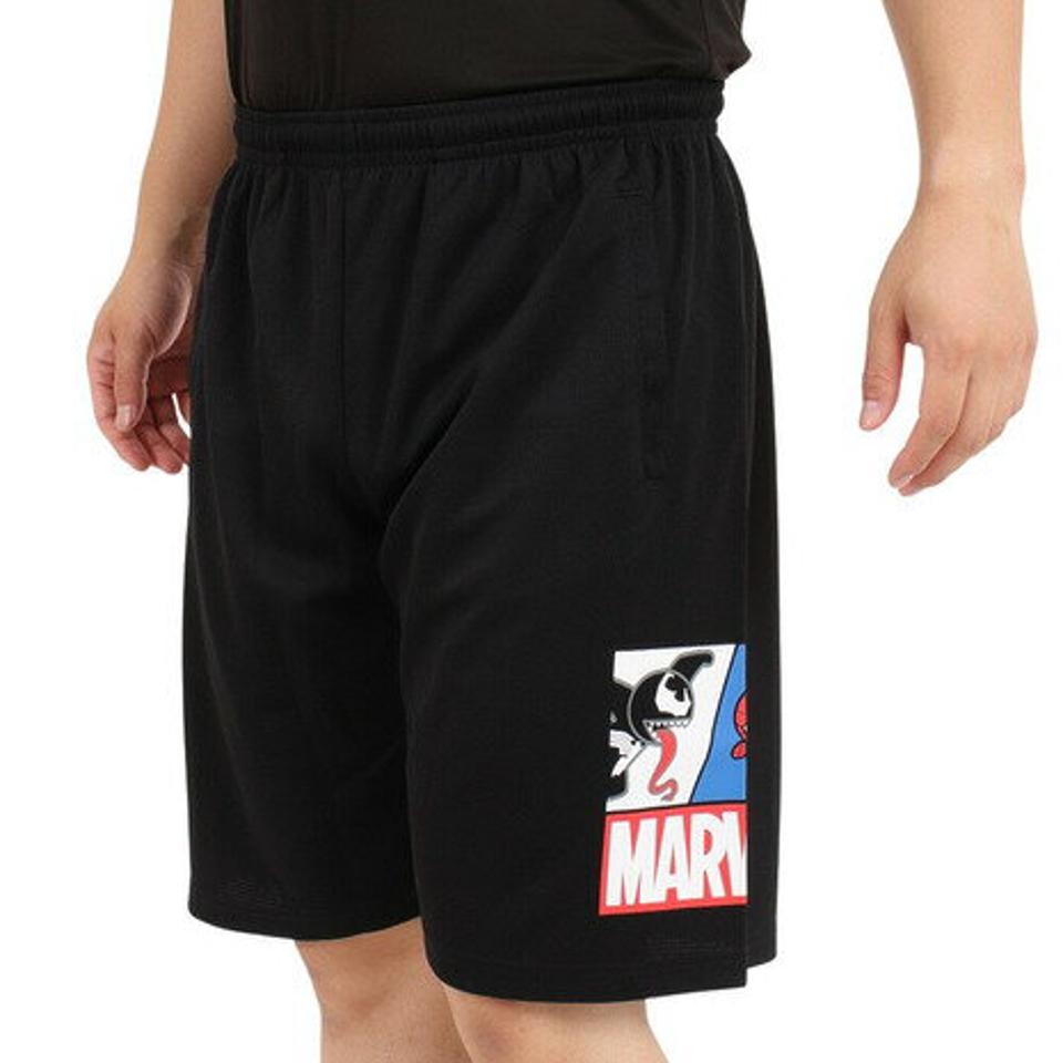 マーベル(MARVEL)(メンズ)スパイダーマン&ヴェノム ハーフパンツ DS0223007