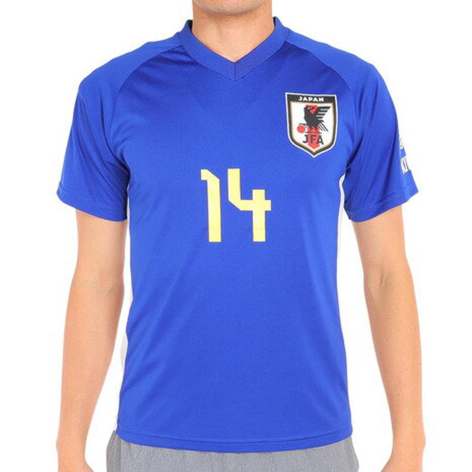 ジェイエフエー（JFA）（メンズ、レディース）サッカー 日本代表 プレーヤーズTシャツ 14 伊東純也 O5-080/081/082/083/084