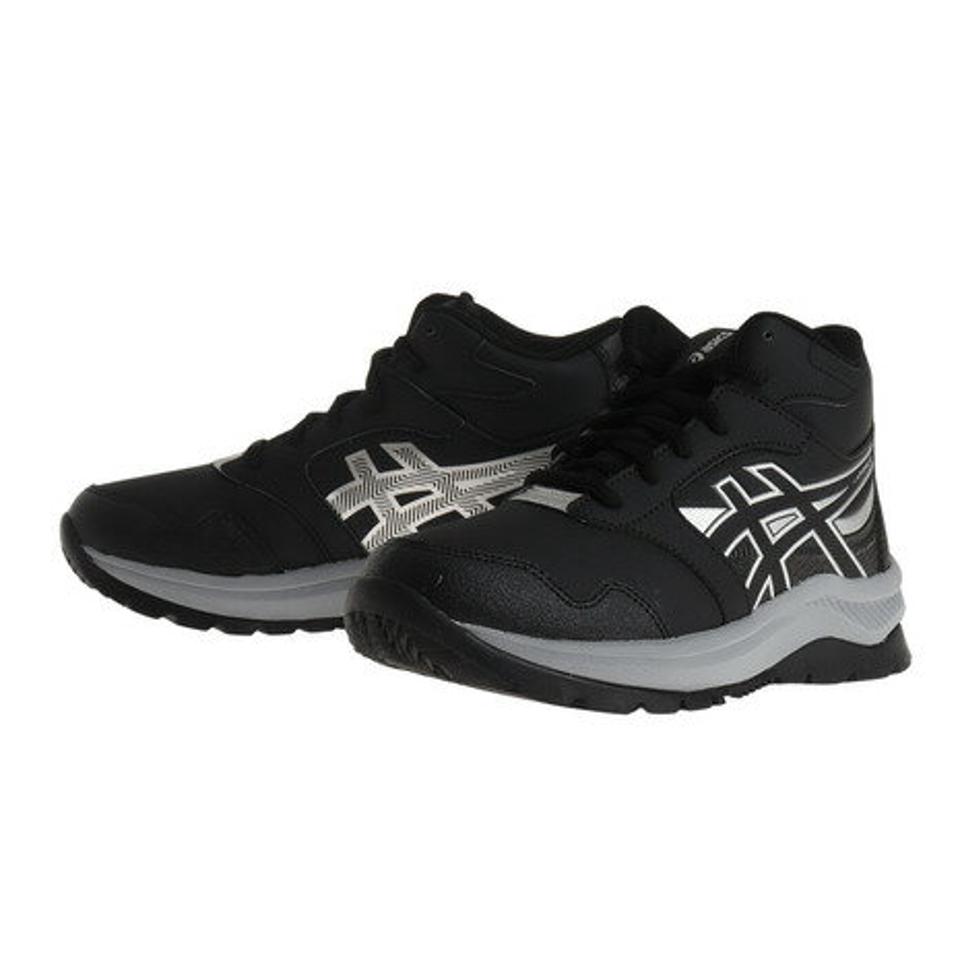 アシックス（ASICS）（キッズ）ジュニア スノーブーツ レーザービーム WF 1154A136 ウィンターシューズ ハイカット スニーカー 防寒 防滑 通学