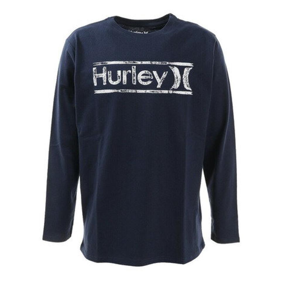 ハーレー(HURLEY)(メンズ)BAR LOGO 長袖Tシャツ MLS2100017-OBS
