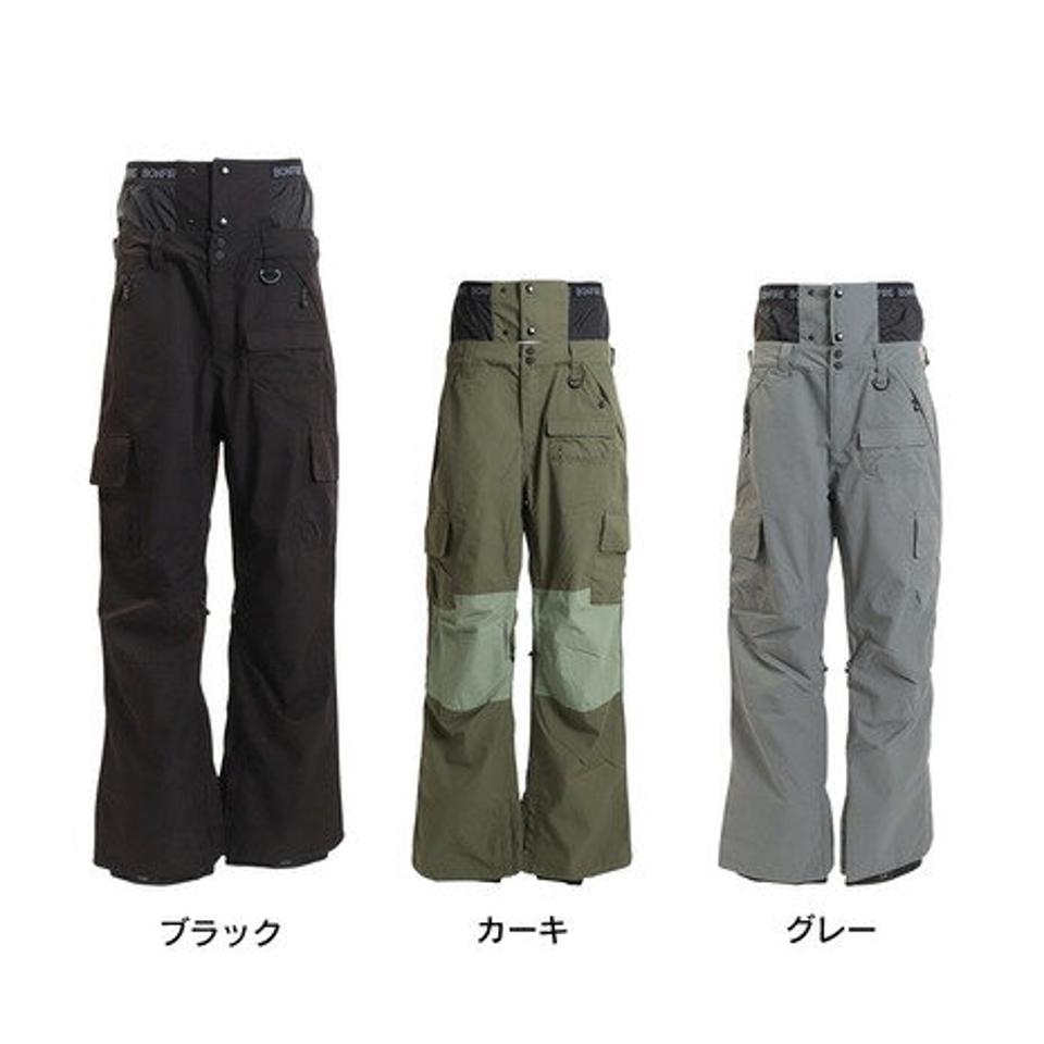 ボンファイア(Bonfire)(メンズ)スノーボード ボードウェア パンツ TACTICAL CARGO パンツ BBFW220022J