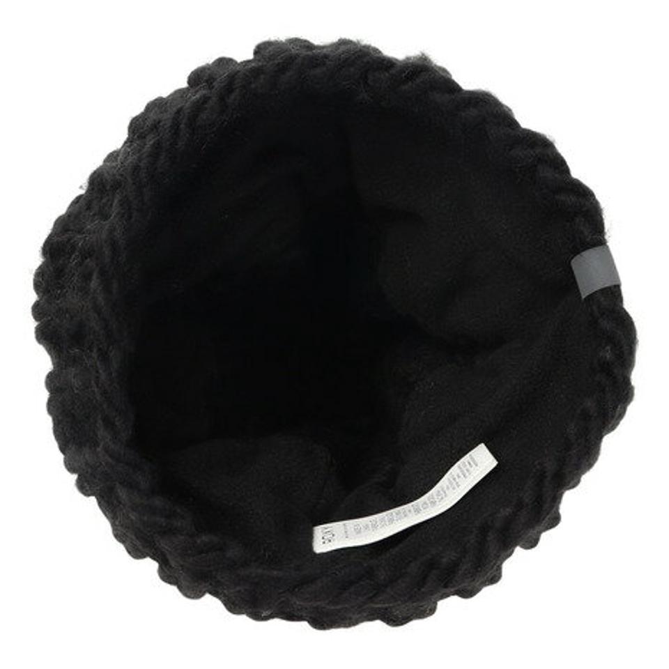 ロキシー（ROXY）（レディース）ポーラーフリース付き WINTER BEANIE ビーニー ERJHA04014 KVJ0 ブラック 帽子 ニット帽 スキー スノーボード