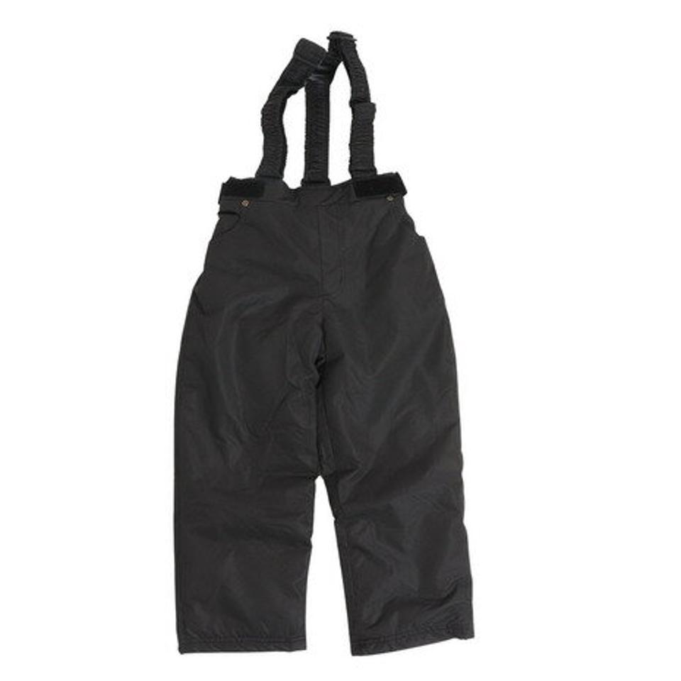 シーシーエル(CCL)(キッズ)スキーウェア スキーパンツ ブラック サスペンダーパンツ CK5360040-22 サイズ調整 120 130 140 150