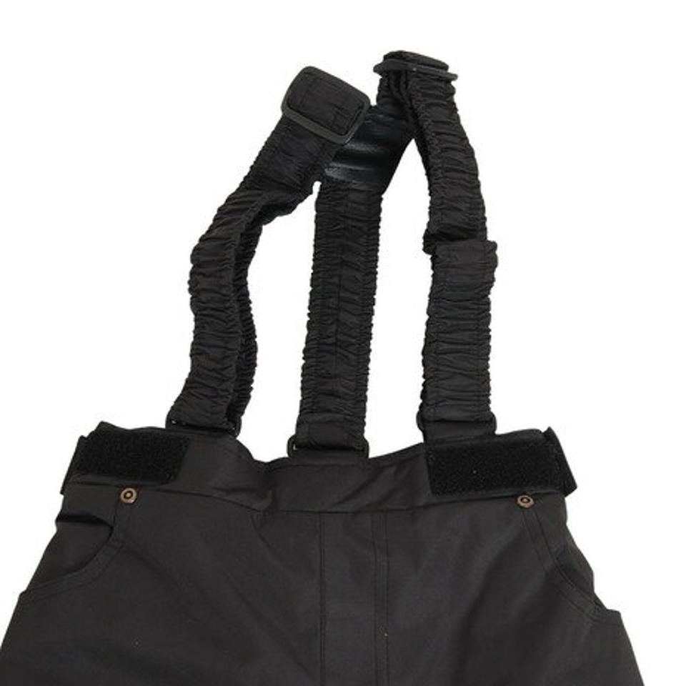 シーシーエル(CCL)(キッズ)スキーウェア スキーパンツ ブラック サスペンダーパンツ CK5360040-22 サイズ調整 120 130 140 150