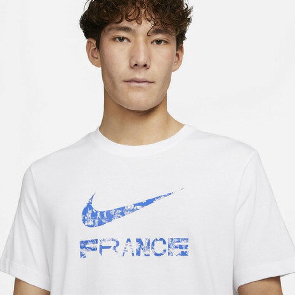 ナイキ(NIKE)(メンズ)サッカー フランス代表 半袖Tシャツ FFF スウッシュ FED WC22 DH7628-100