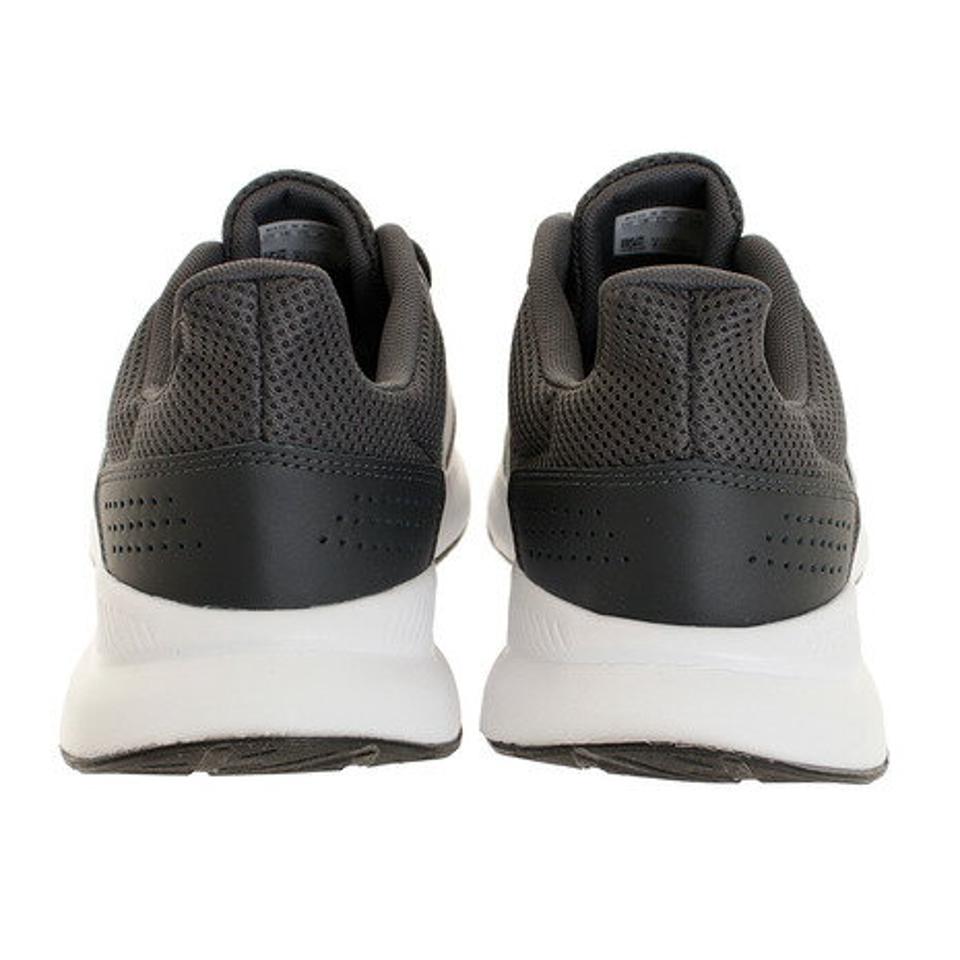 アディダス（adidas）（メンズ）ランニングシューズ FALCONRUN グレーホワイト F36200 スニーカー ジョギング トレーニング 部活 運動靴 通勤靴 通勤 通学