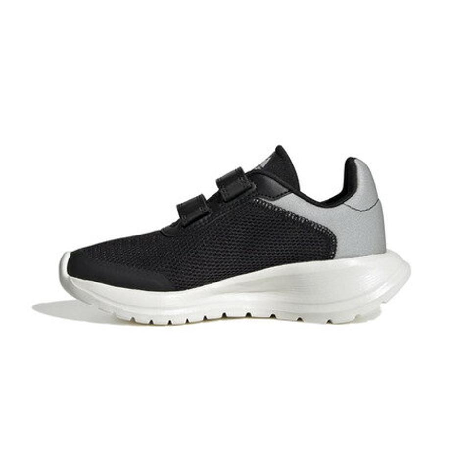 アディダス（adidas）（キッズ）テンソーラン ブラック 黒 LUT34-GZ3434 ジュニアスポーツシューズ スニーカー ランニングシューズ マジックテープ 運動靴