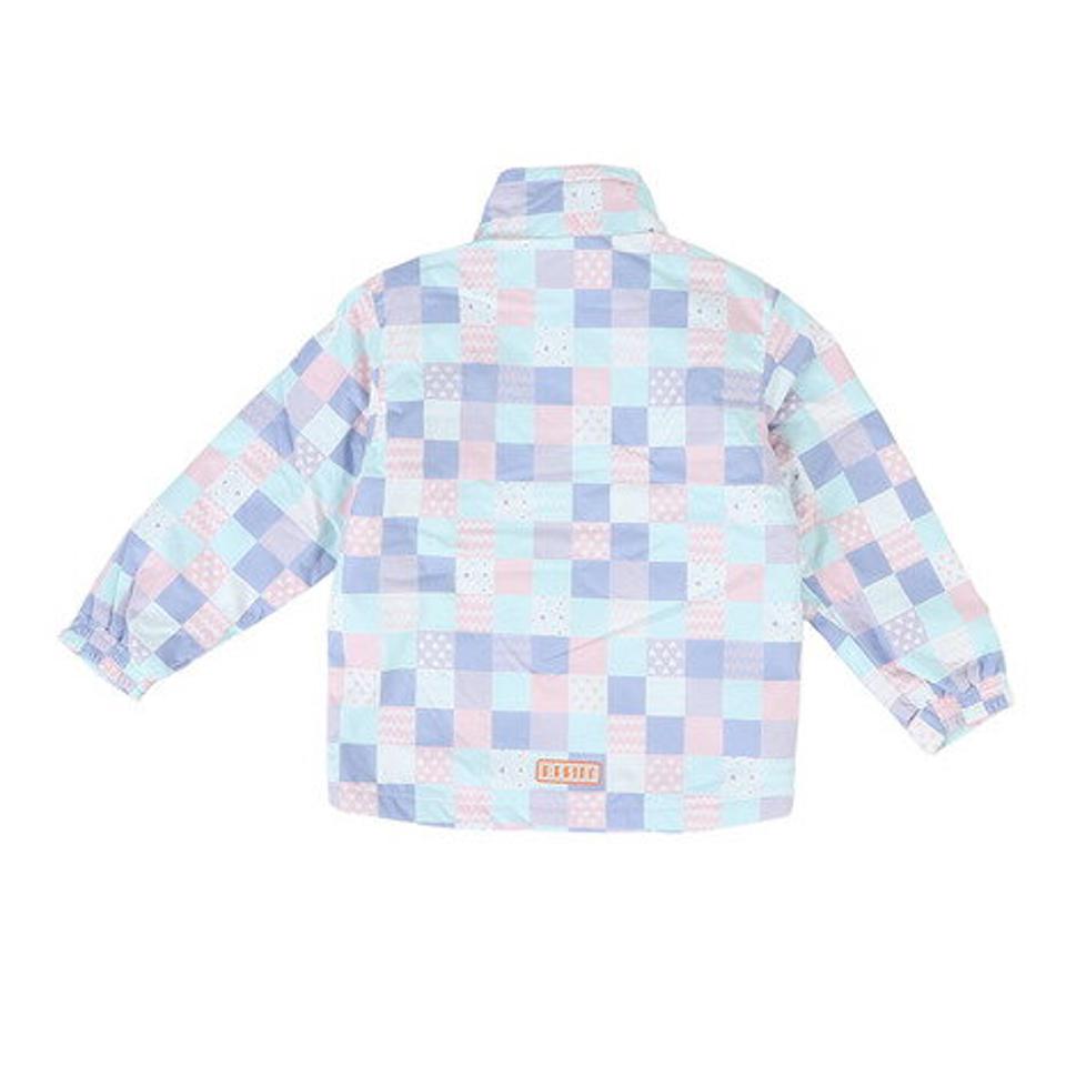 P-PRITY(P-PRITY)(キッズ)ジュニア スキーウェア スーツ ビブパンツ セット ガールズ タイポグラフティ 321NN2HHM0047 サイズ調整 抗菌