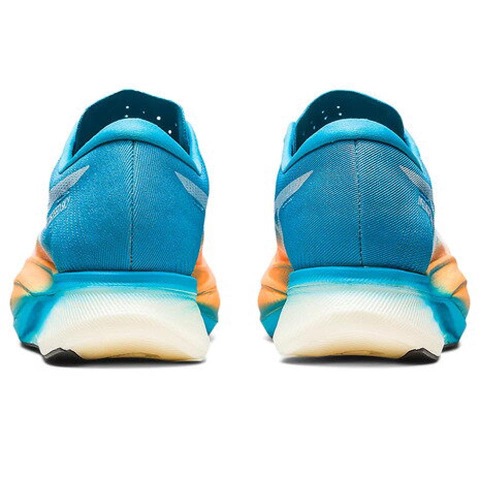 アシックス（ASICS）（メンズ）ランニングシューズ メタスピード スカイ+ METASPEED SKY+ オレンジ ブルー 1013A115.800 スニーカー 厚底 プレート 軽量