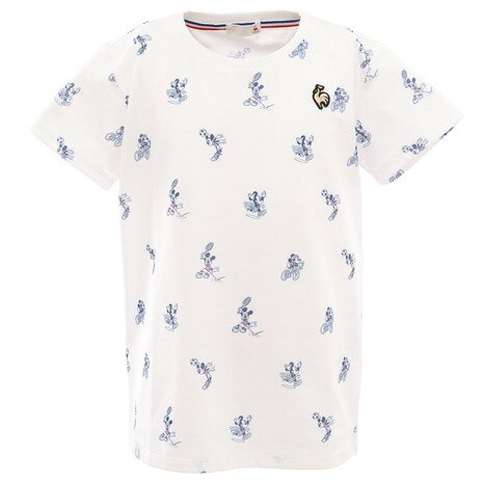 ルコック スポルティフ（Lecoq Sportif）（キッズ）Tシャツ 半袖 QMJPJA00DI WHT オンライン価格