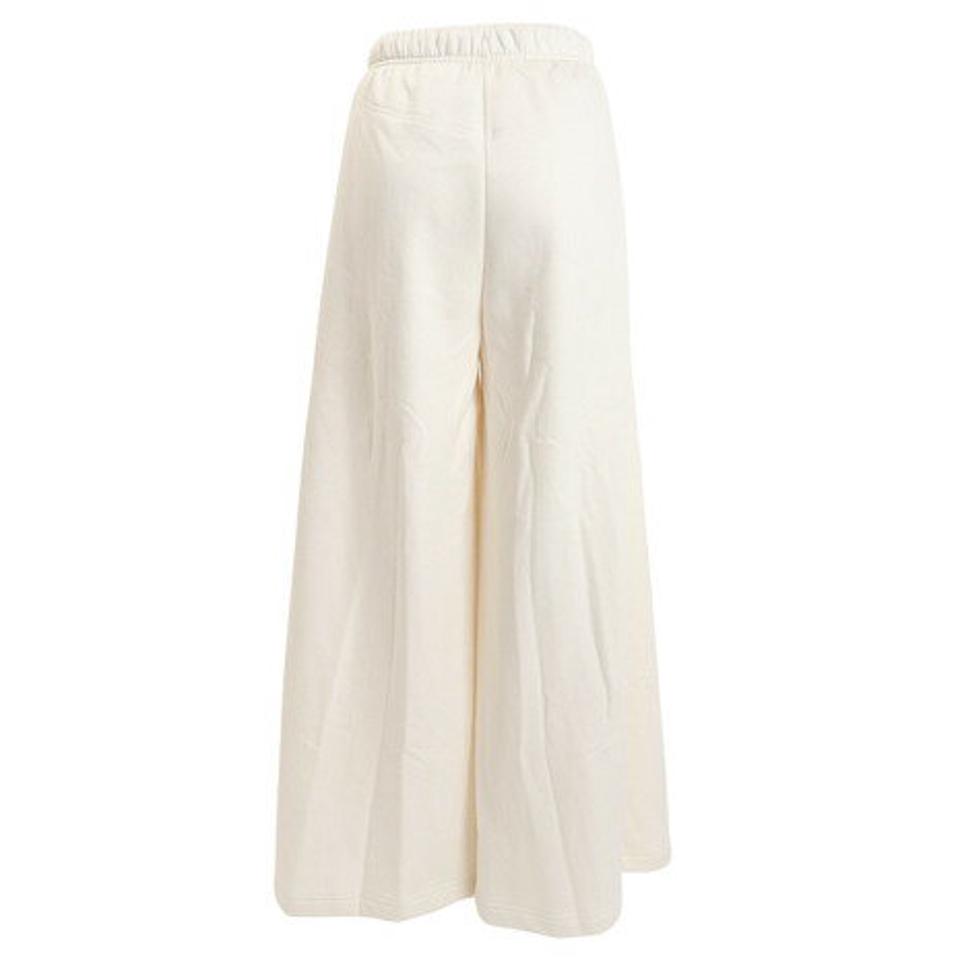 アディダス(adidas)(レディース)スタジオラウンジ ワイドレッグ フリースパンツ KO467-HM9921