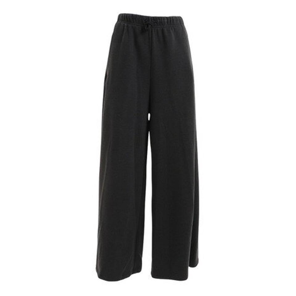 アディダス(adidas)(レディース)スタジオラウンジ ワイドレッグ フリースパンツ KO467-HM9919