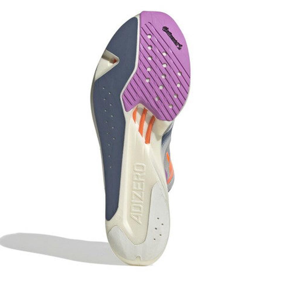 アディダス（adidas）（メンズ）アディゼロ タクミ セン 8 グレー GX6669 ランニングシューズ ジョギング スニーカー ウォーキング 陸上 運動靴 マラソン