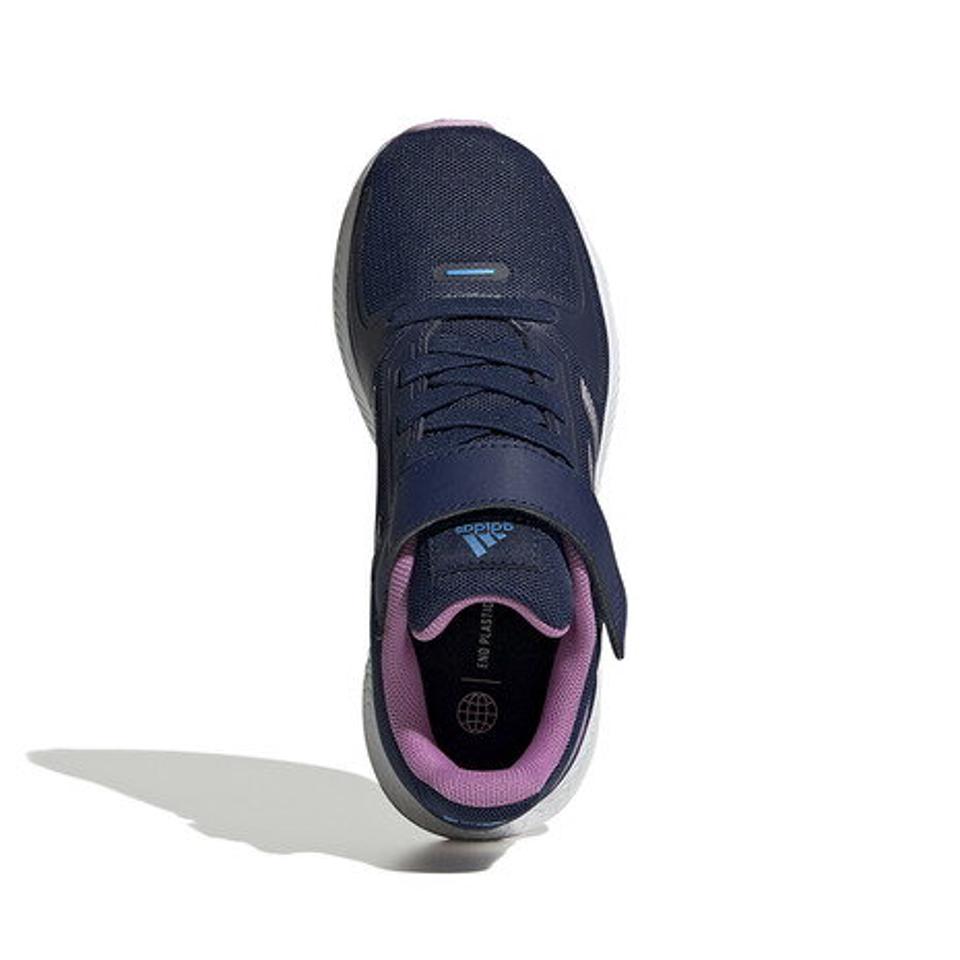 アディダス（adidas）（キッズ）ランファルコン 2.0 ネイビー パープル HR1537 ジュニア シューズ スニーカー