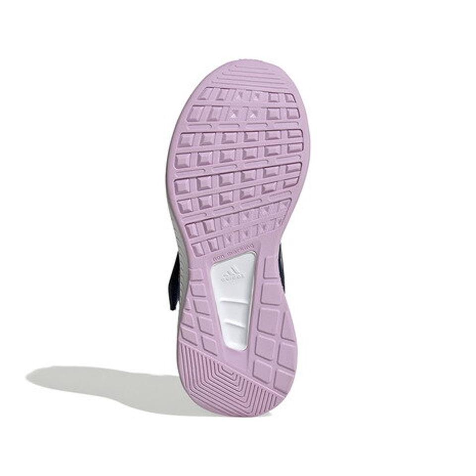 アディダス（adidas）（キッズ）ランファルコン 2.0 ネイビー パープル HR1537 ジュニア シューズ スニーカー