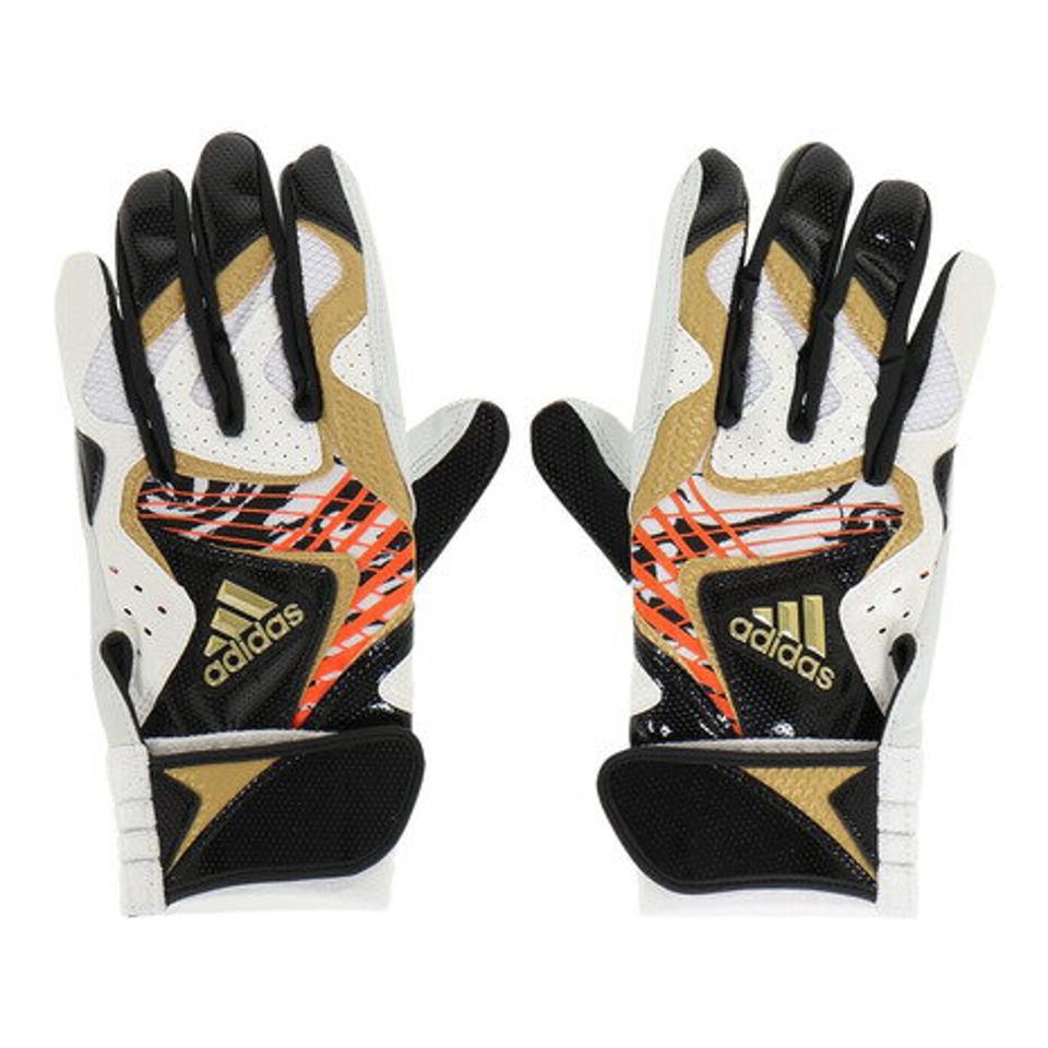 アディダス（adidas）（メンズ）バッティンググローブ 両手用 野球 バッティンググラブ TOP1 LBG201-1119