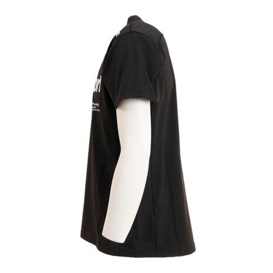 デサント（DESCENTE）（メンズ）ドライ 速乾 UV クール S.F.TECH SUNSCREEN 半袖シャツ DMMTJA62 BK