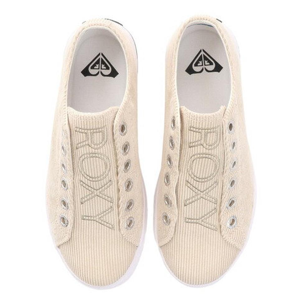 ロキシー（ROXY）（レディース）レディース スニーカー ベージュ 21FWRFT214400BGE ライトアップコーデュロイ LIGHT UP CORDUROY