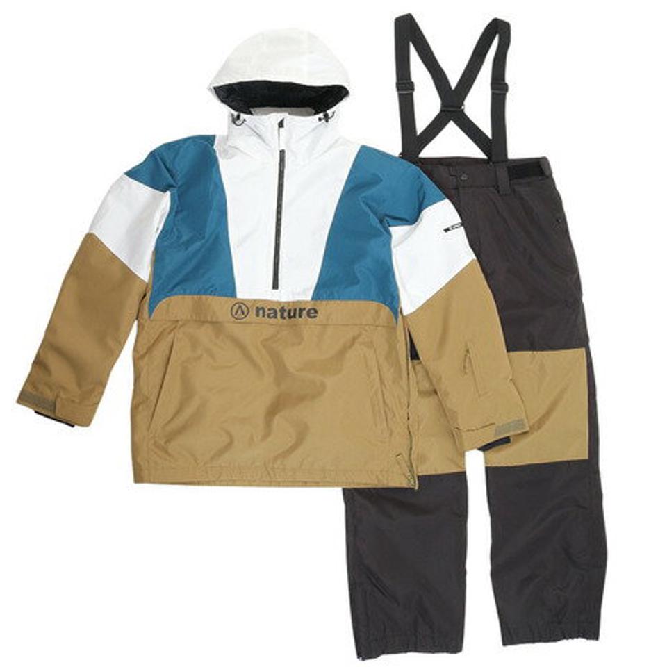 エーアールビーエヌ（ARBN）（メンズ）スキーウェア 上下セット セットアップ 23 PULLOVER スーツ AB33WW1410 抗菌防臭