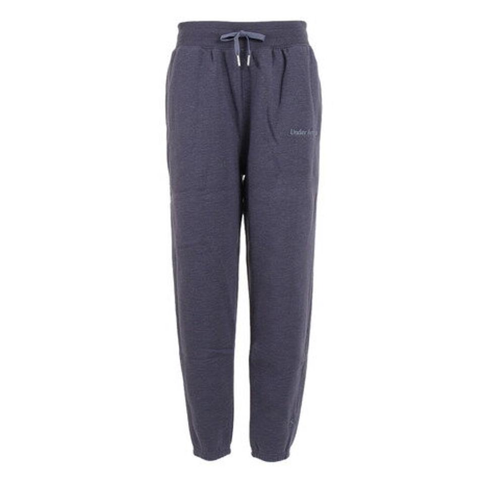 アンダーアーマー(UNDER ARMOUR)(レディース)スウェット フリース パンツ エッセンシャル スクリプト 1374105 558