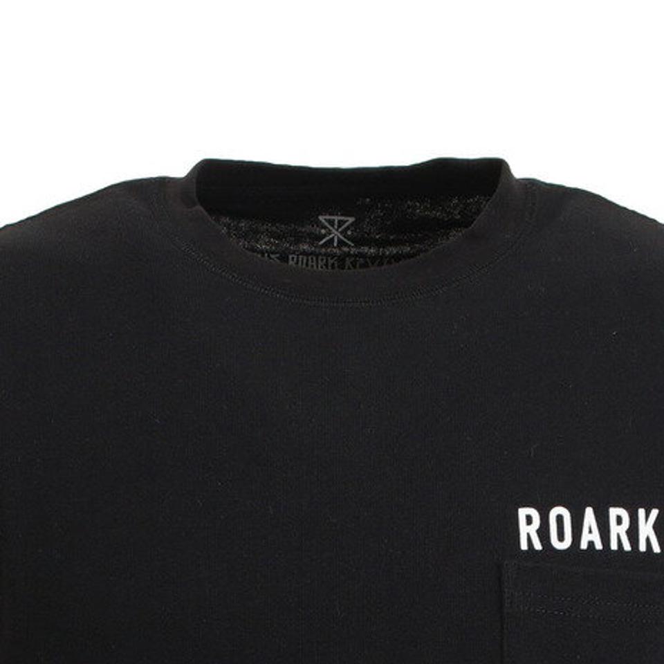 ロアークリバイバル（ROARK REVIVAL）（メンズ）ロゴ9.3oz ヘビーウェイトポケット付きTシャツ RTJHW600-BLK