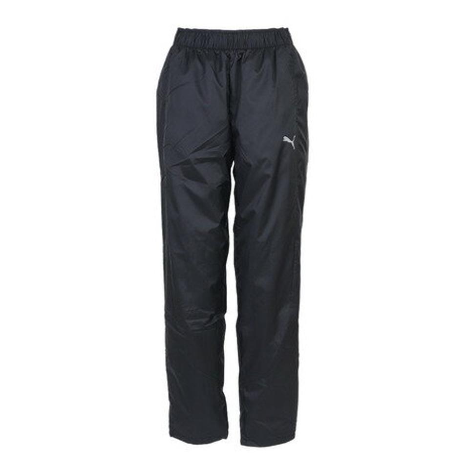 【6/5 24h限定 エントリー&対象4店舗買い回りで最大P10倍!】プーマ(PUMA) 裏トリコットウーブンパンツ 672964 01 BLK (レディース)