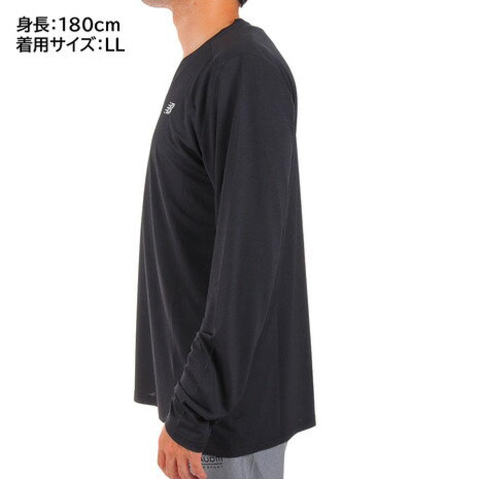 ニューバランス（new balance）（メンズ）ロンT 長袖 Accelerate ロングスリーブTシャツ MT23225BK