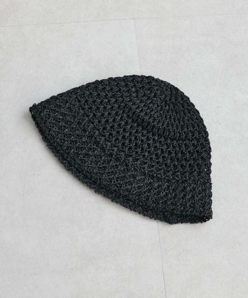 MIX編みクロシェハット