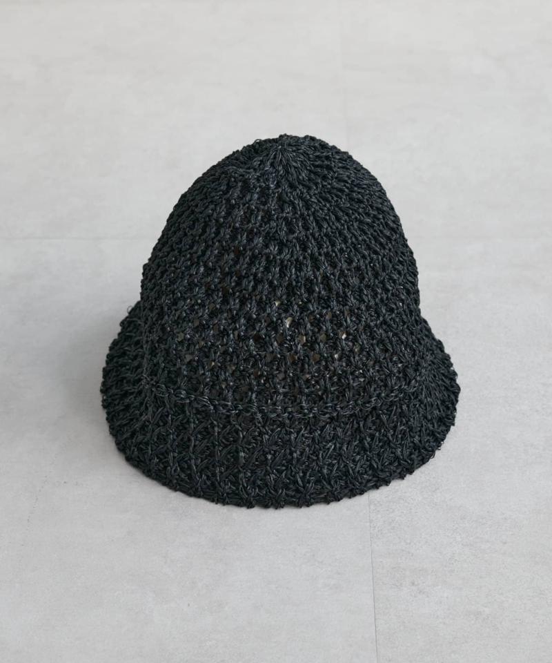 MIX編みクロシェハット