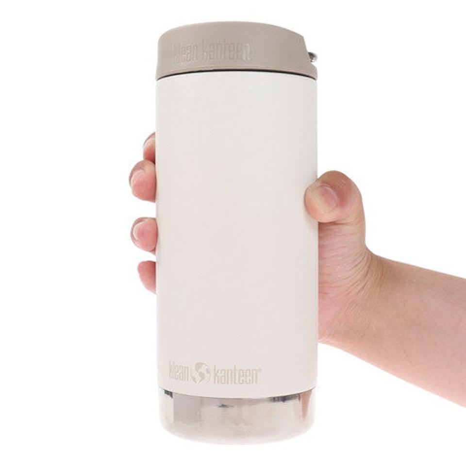 クリーンカンティーン（klean kanteen）ウォーターボトル TKワイド12oz 355ml カフェキャップ Tofu 水筒 マグ 保温 保冷
