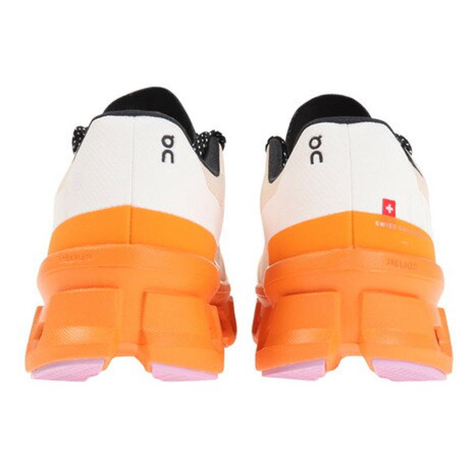 【1/25 24h限定 エントリー＆対象3店舗買い回りで最大P10倍！】オン（On）（レディース）ランニングシューズ クラウドモンスター オレンジ 61.98652 W スニーカー オールシーズン ローカット 軽量 ジョギング ロード