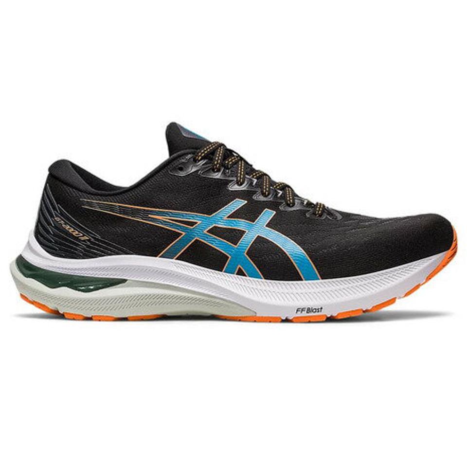 【11/5 24h限定 エントリー＆対象4店舗買い回りで最大P10倍！】アシックス（ASICS）（メンズ）ランニングシューズ GT-2000 11 EXTRA WIDE ブラック ブルー 1011B476.006 スニーカー ジョギング トレーニング 安定 軽量 部活