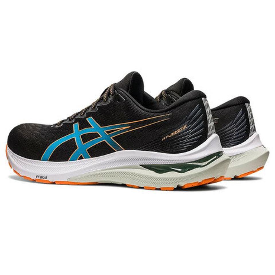 【11/5 24h限定 エントリー＆対象4店舗買い回りで最大P10倍！】アシックス（ASICS）（メンズ）ランニングシューズ GT-2000 11 EXTRA WIDE ブラック ブルー 1011B476.006 スニーカー ジョギング トレーニング 安定 軽量 部活