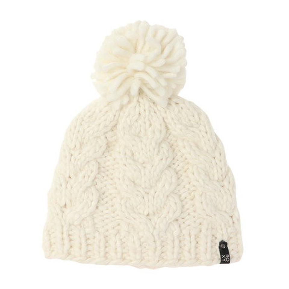 ロキシー（ROXY）（レディース）ポーラーフリース付き WINTER BEANIE ビーニー ERJHA04014 帽子 ニット帽 スキー スノーボード