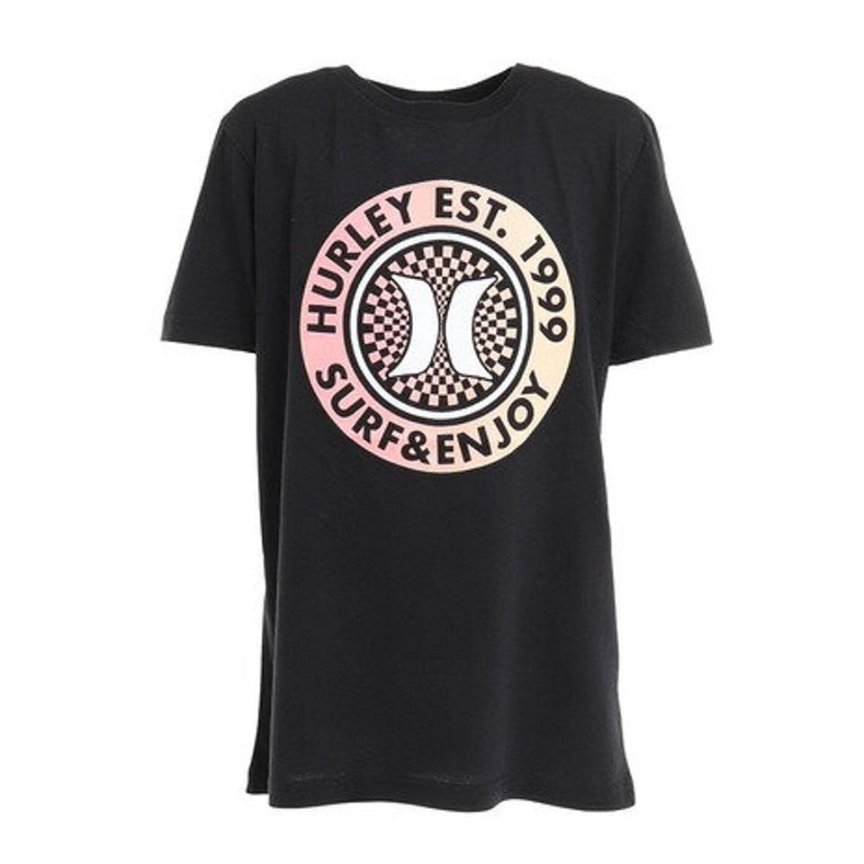 ハーレー（HURLEY）（キッズ）ジュニア SMILEY CHECKER 半袖Tシャツ 985832-023