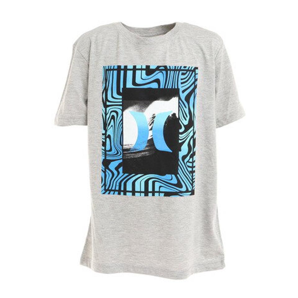 ハーレー（HURLEY）（キッズ）ジュニア STICKER CHECK 半袖Tシャツ 985831-042