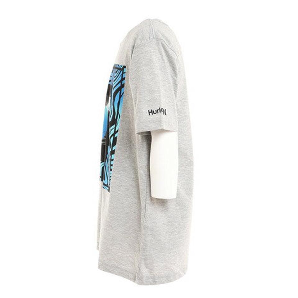 ハーレー（HURLEY）（キッズ）ジュニア STICKER CHECK 半袖Tシャツ 985831-042