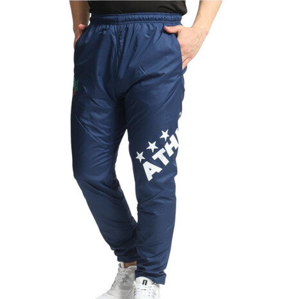 【10%OFFクーポン! 23日迄】アスレタ(ATHLETA)(メンズ)サッカー フットサルウェア 裏付ピステパンツ XE-426 NVY