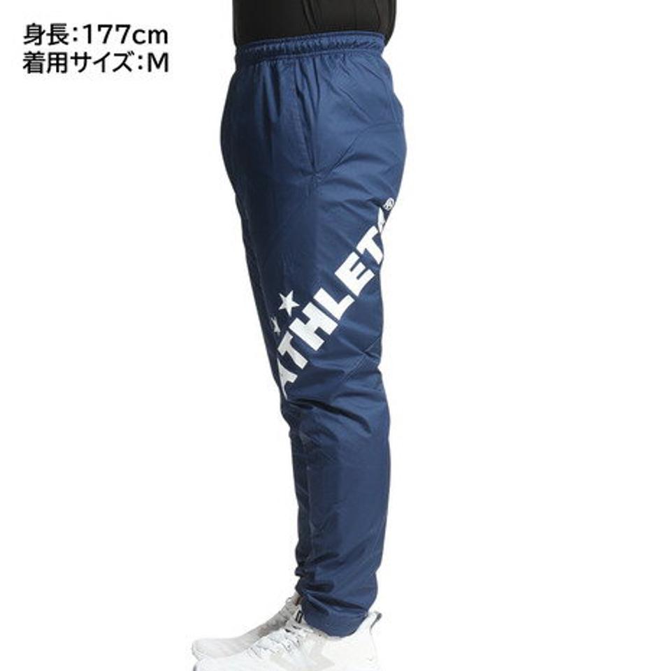 【10%OFFクーポン! 23日迄】アスレタ(ATHLETA)(メンズ)サッカー フットサルウェア 裏付ピステパンツ XE-426 NVY